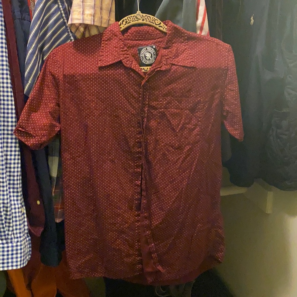 Short sleeve button down shirt